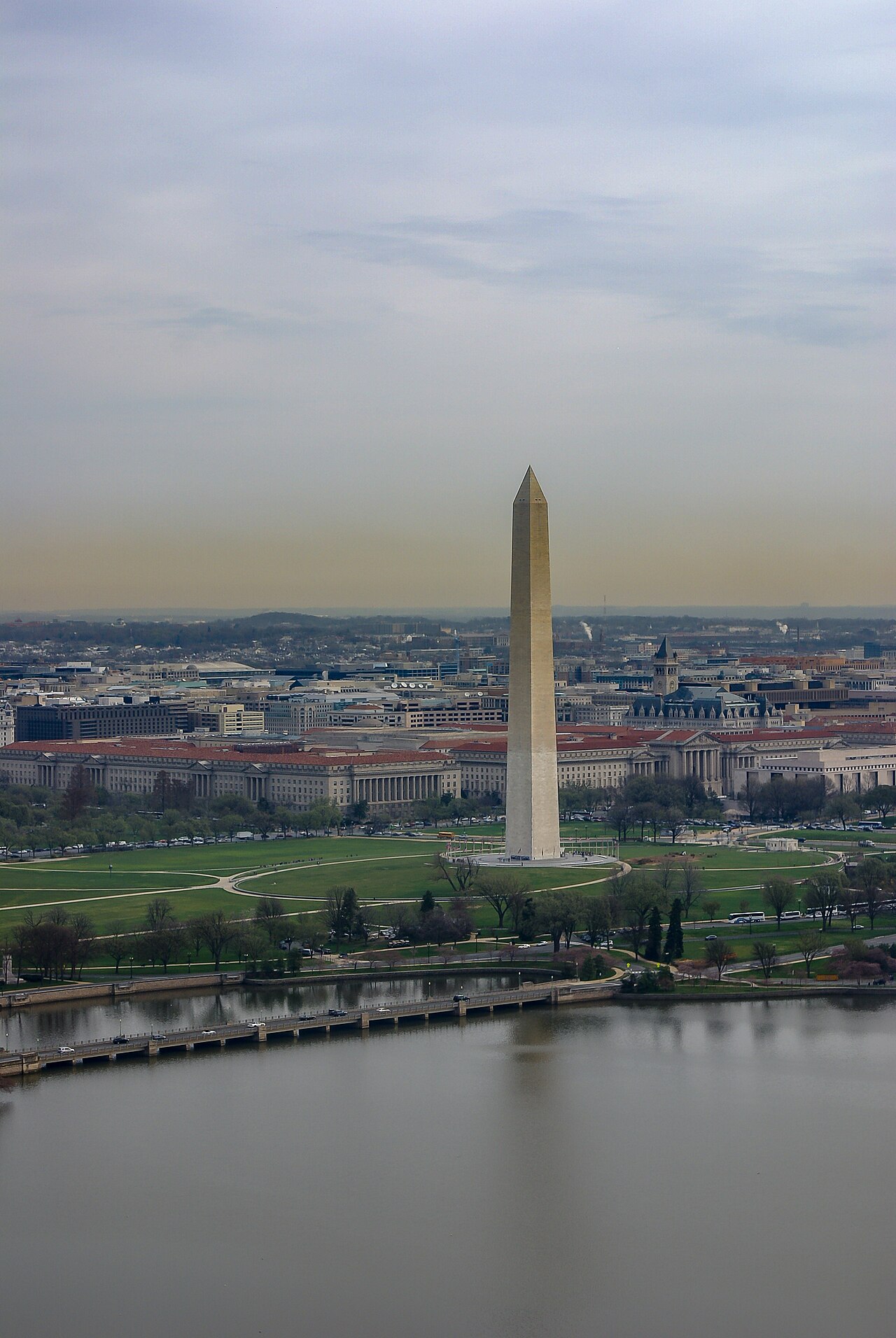 The National Mall in Washington, with the Capitol beyond the open lawns